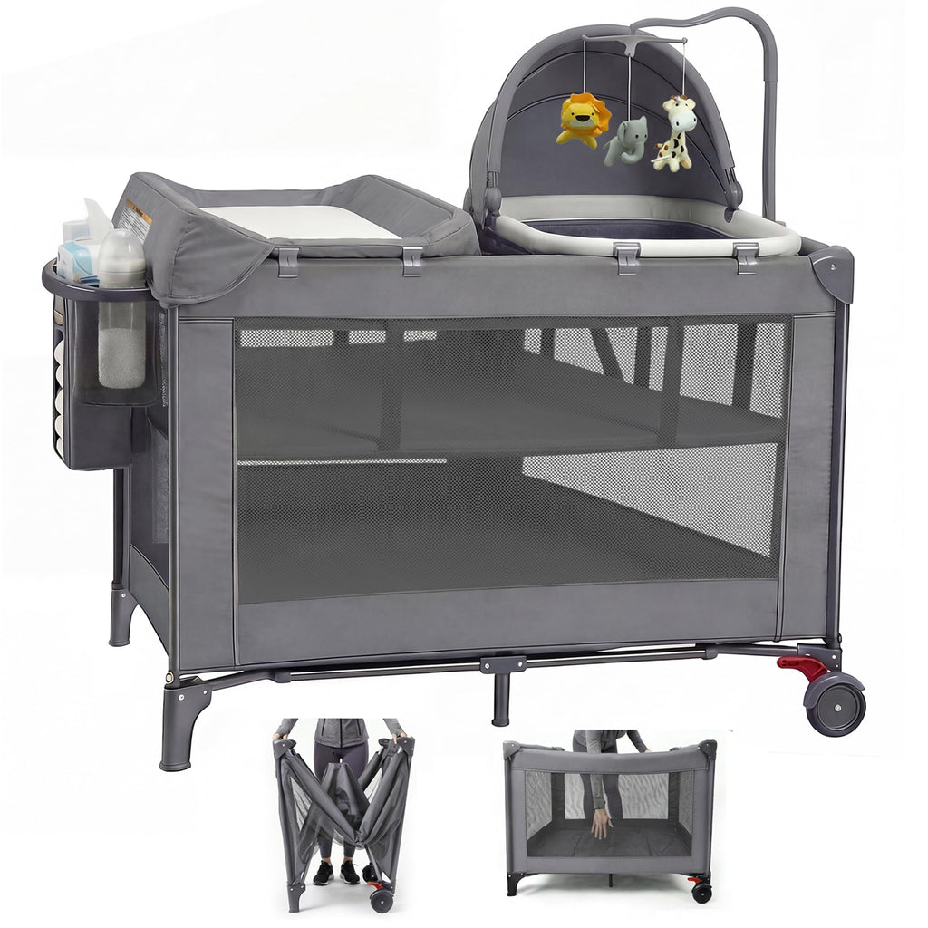 4 in 1 Baby Pack and Play with Bassinet G34704