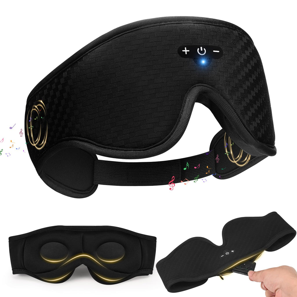 Adjustable Sleep Mask with Bluetooth Headphones M907
