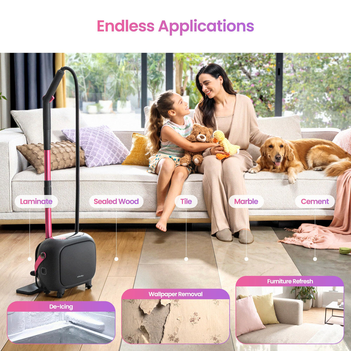 21-in-1 Steam Cleaner H87064