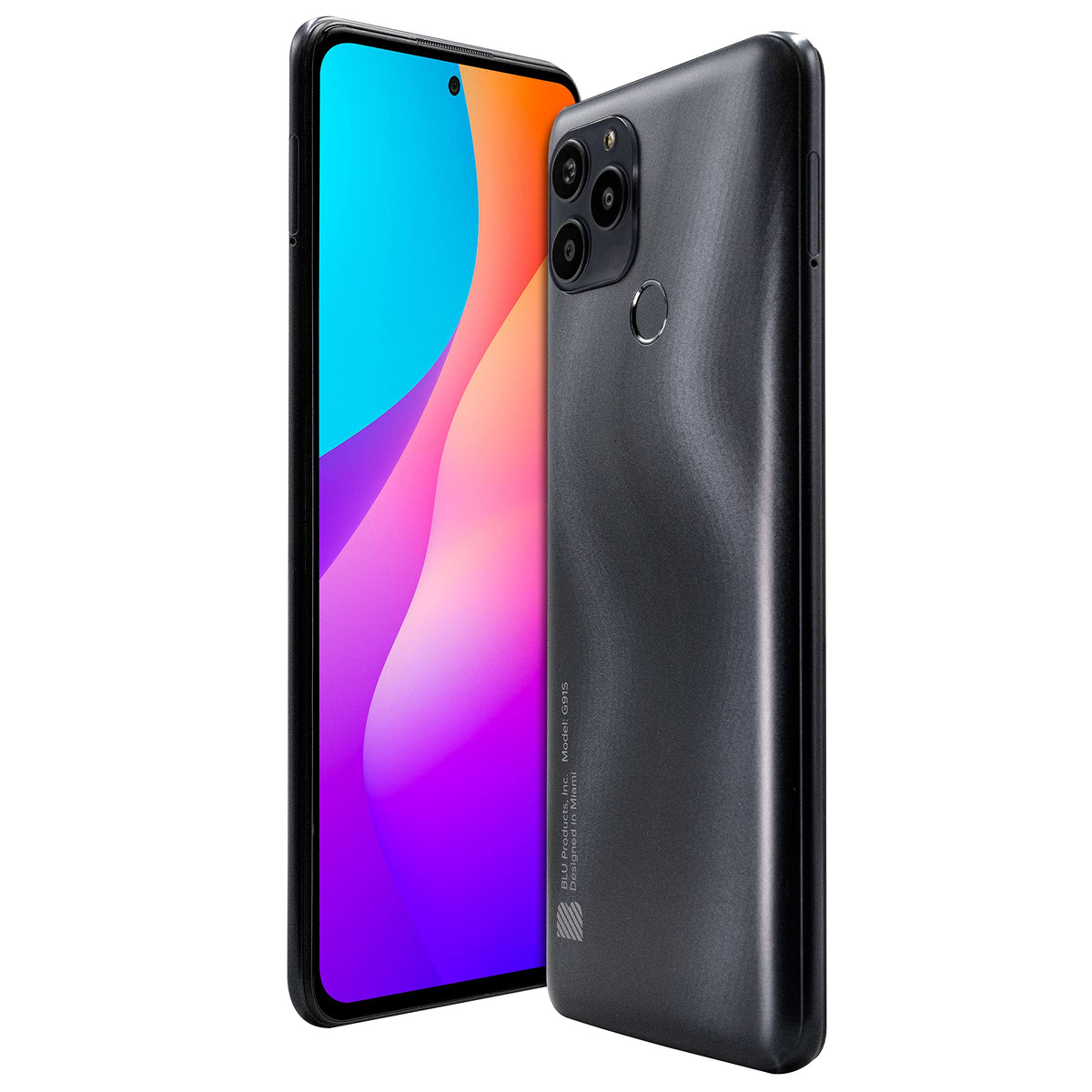 Unlocked 6.8” Full HD+ Display 128GB 48MP Triple Camera Gray Smartphone Z1492