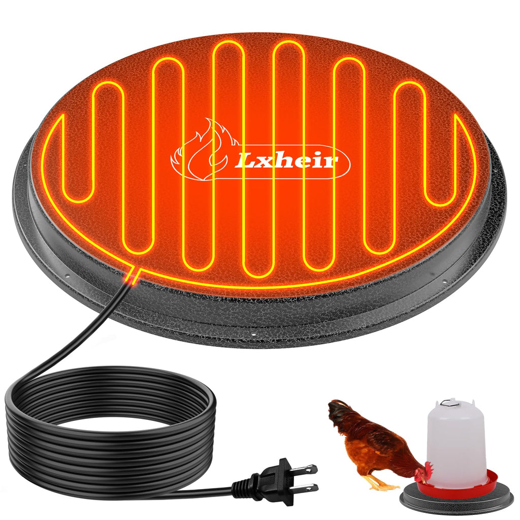 Metal Chicken Water Heater with Thermostat M375