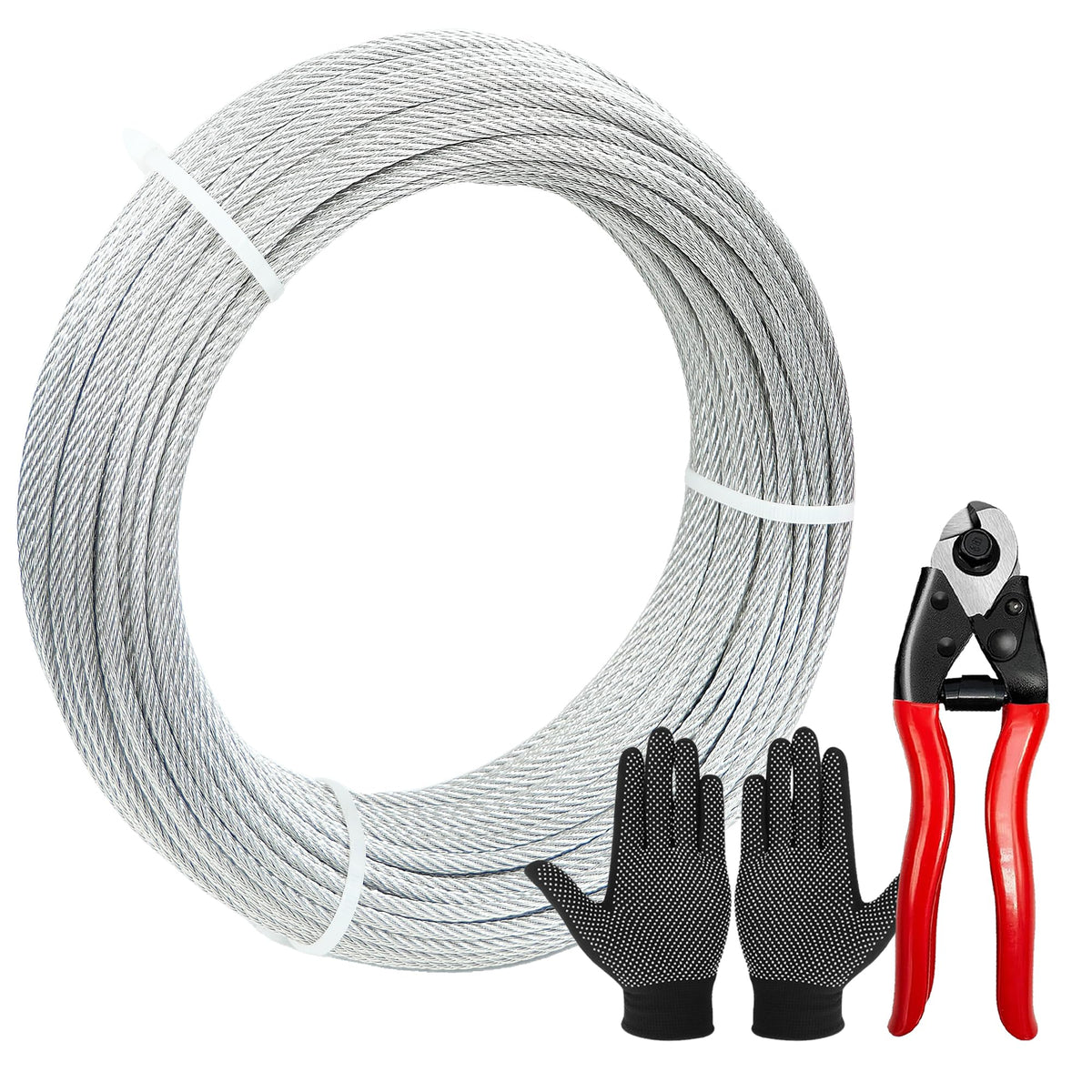 T316 Stainless Steel Cable 7x7 Strands 150FT K28787