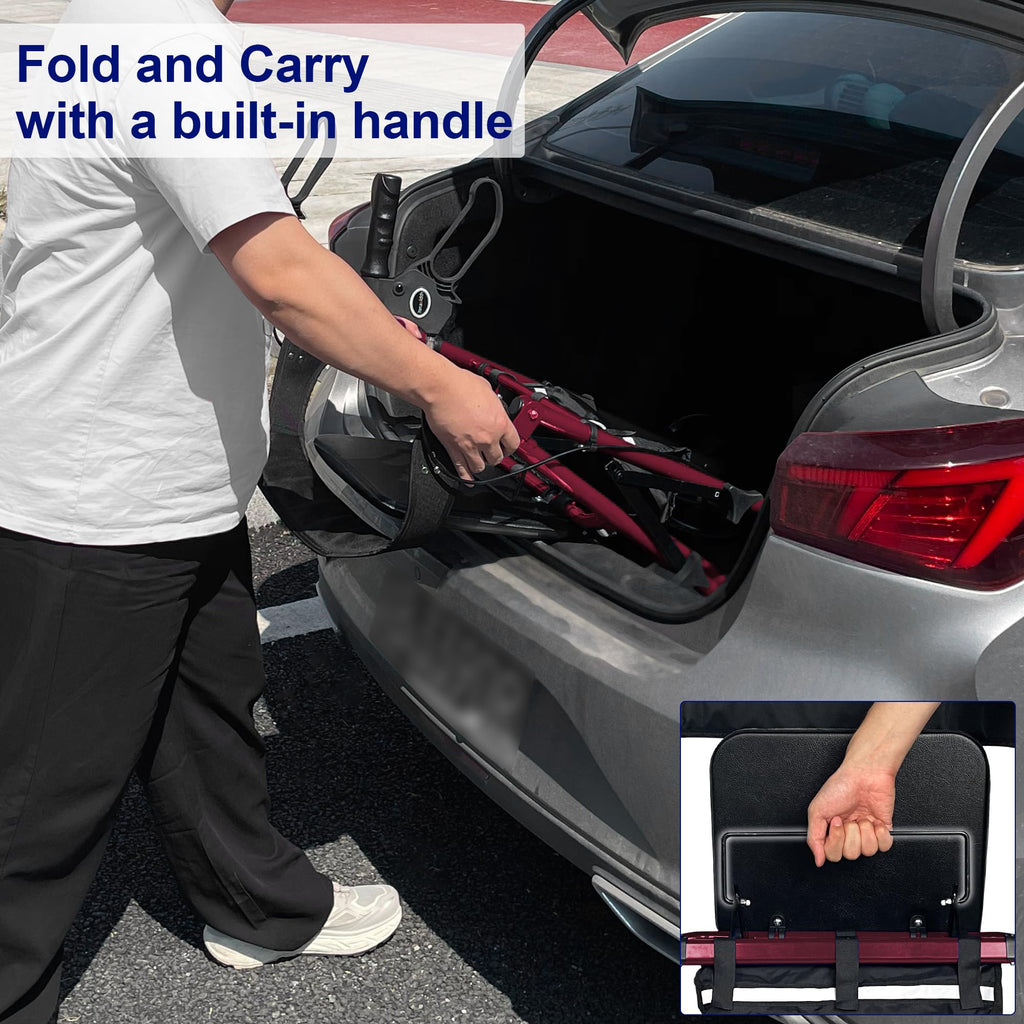Foldable Rollator Walker with Seat V2882