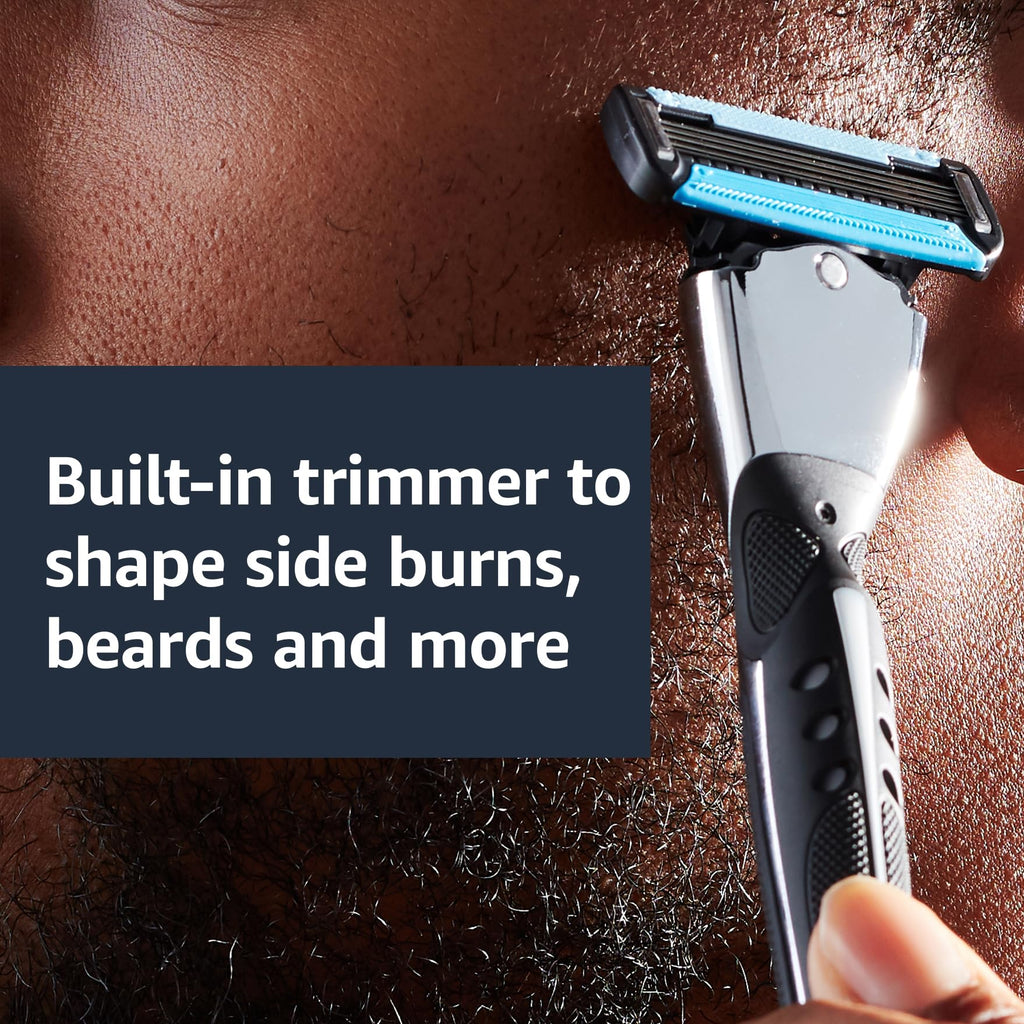 5-Blade Razor with Beard Trimmer and 2 Cartridges A814447
