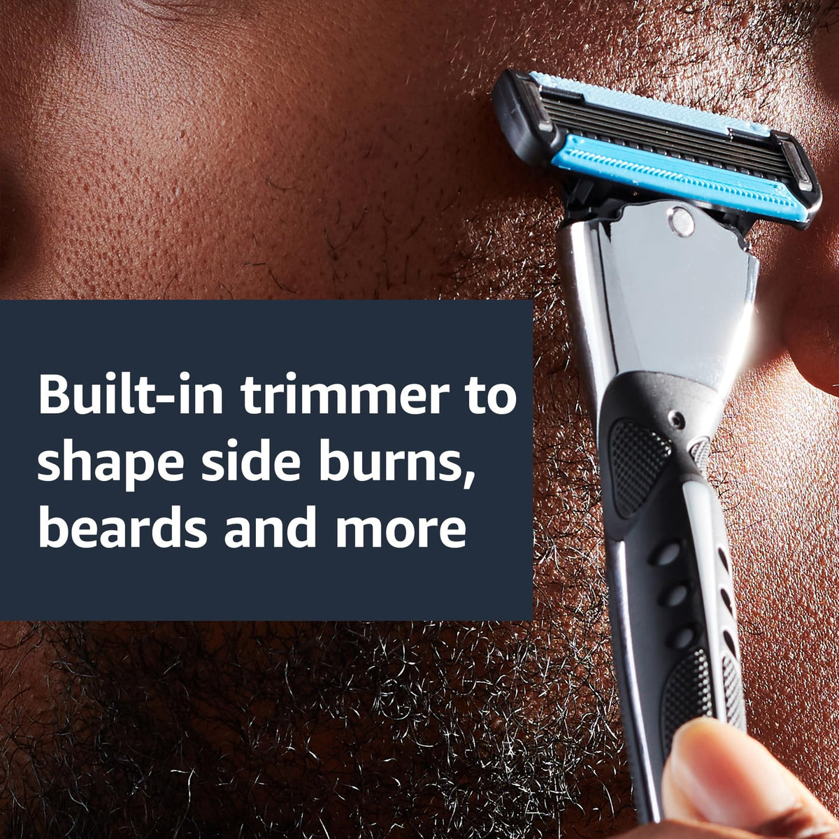 5-Blade Razor with Beard Trimmer and 2 Cartridges A814447