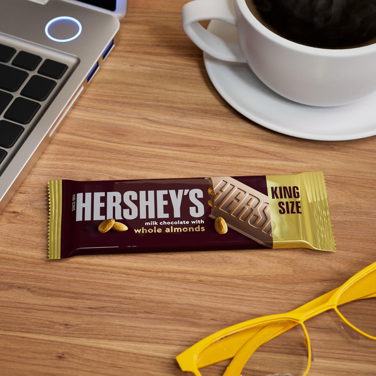 Milk Chocolate with Whole Almonds Candy Bar 2.6 oz Q6916