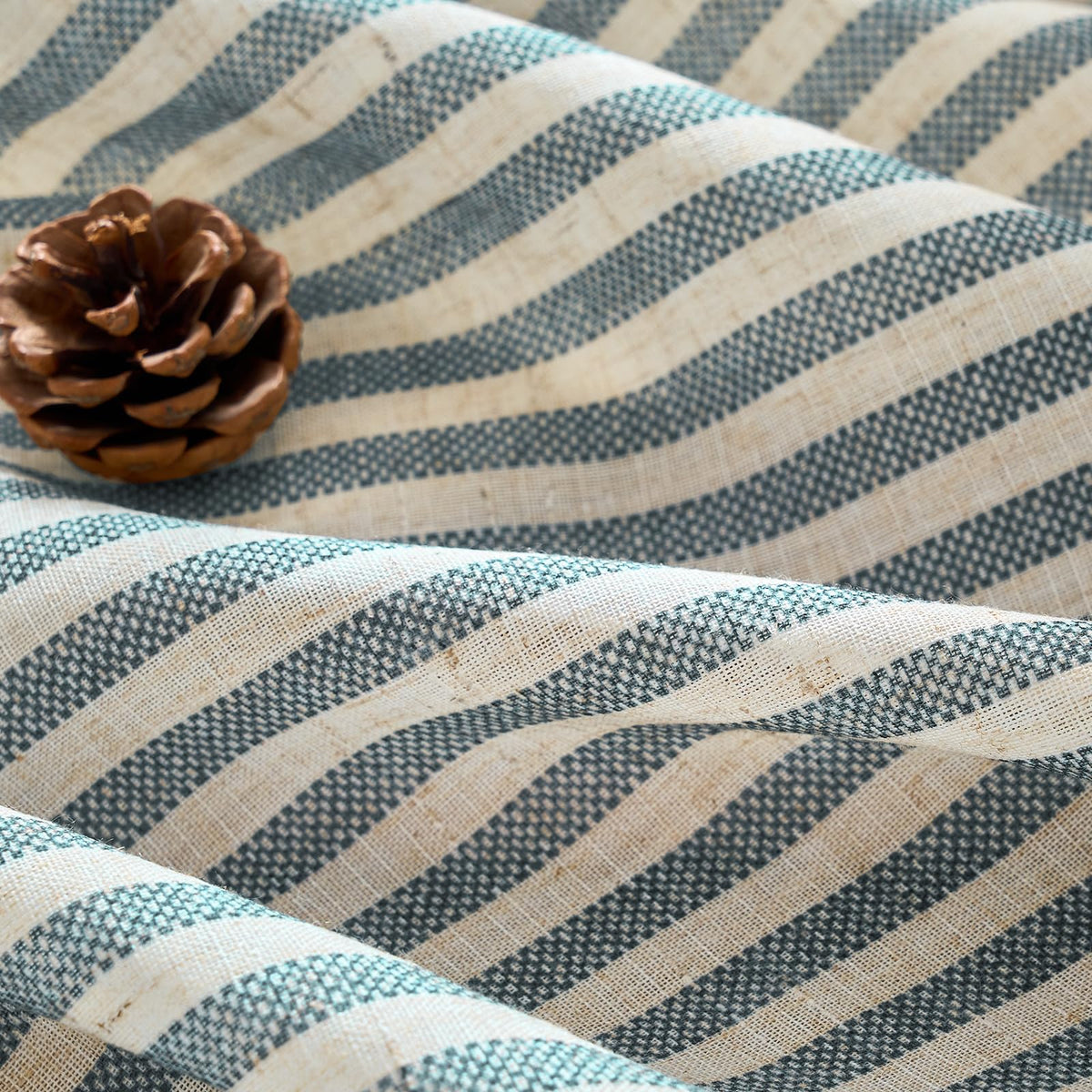 Linen Striped Curtains B2723