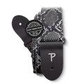Faux Snake Skin Jacquard Patterned Non-Slip Guitar Strap B19562