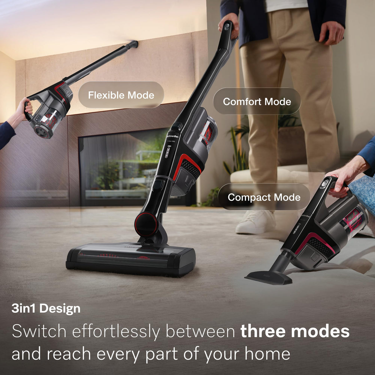 3-in-1 Cordless Stick Vacuum T8565