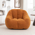 Yellow Memory Foam Bean Bag Chair W86376