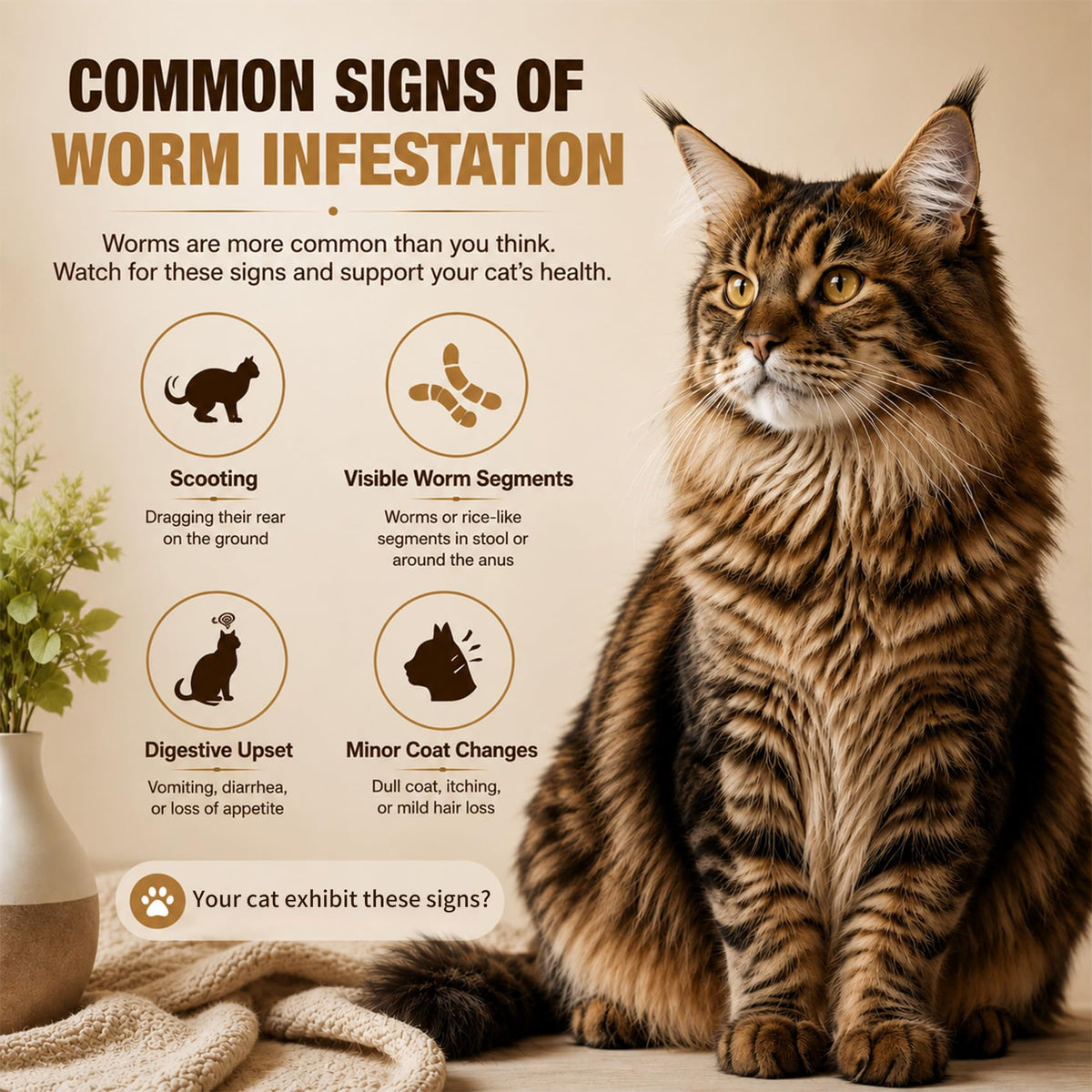 Cat Dewormer for Cats & Kittens Y528626