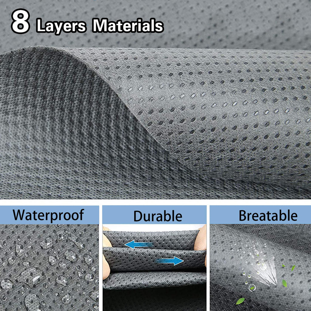 8 Layers 27'-30' Windproof Waterproof Rip-Stop RV Cover R5457