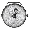 20 Inch High Velocity 3 Speed Black Wall-Mount Fan L4689
