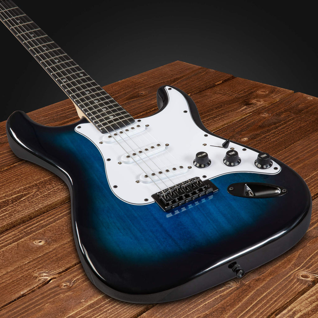 39 inch Electric Guitar Kit with Amplifier Blue V891709