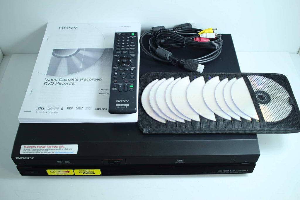 VHS to DVD Recorder VCR Combo with Remote N179256