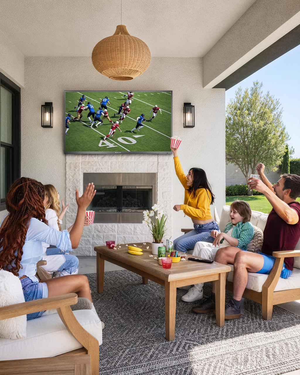 55 inch Smart Waterproof 4K UHD Outdoor TV F3166