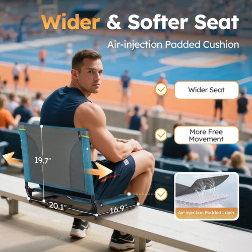 2 Pack Folding Stadium Seats C96497