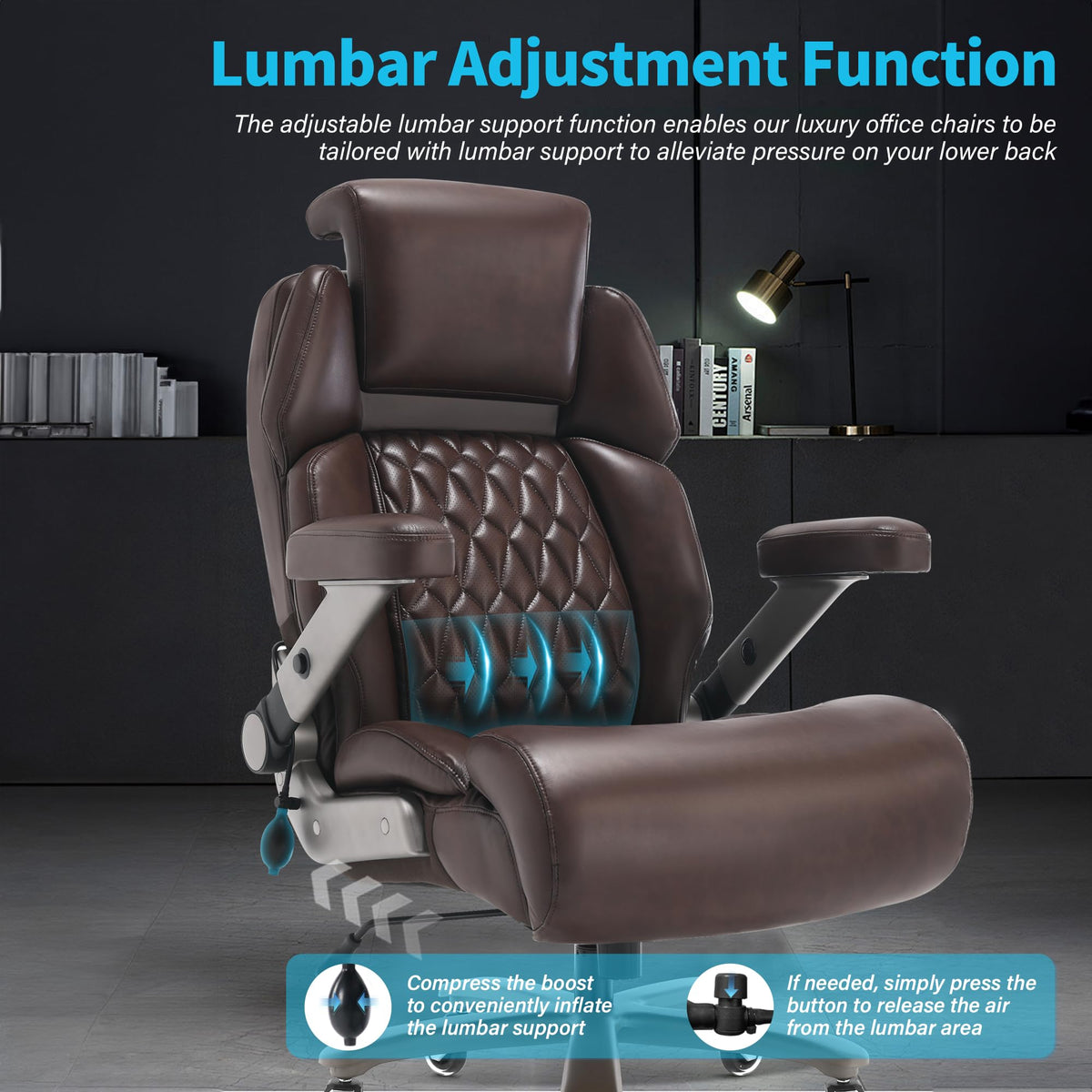 Big and Tall Ergonomic High Back Office Chair R840274