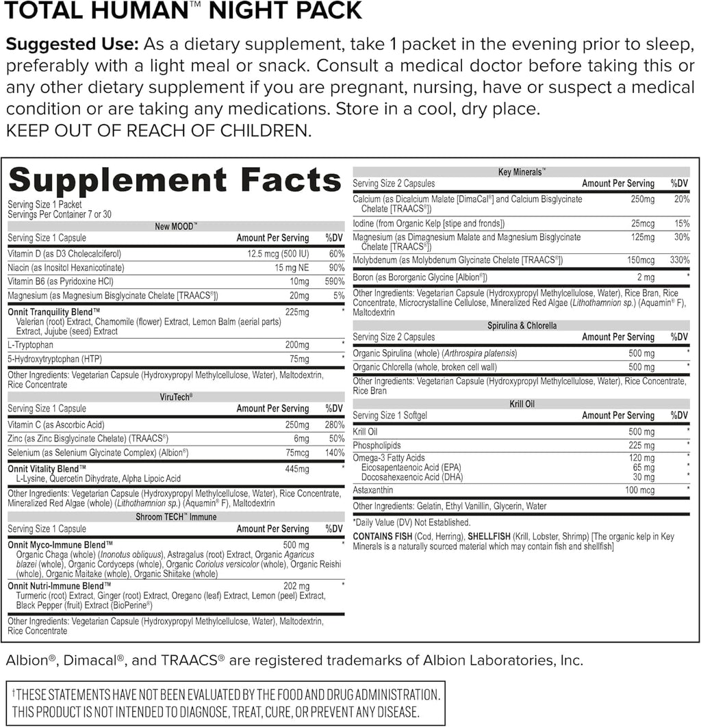 Daily Multivitamin Packs T764