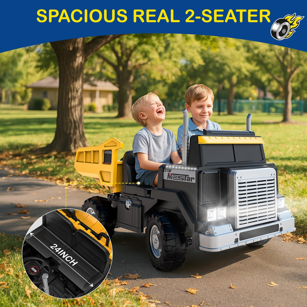 24V 4WD Ride On Dump Truck with 400W Motors R9709