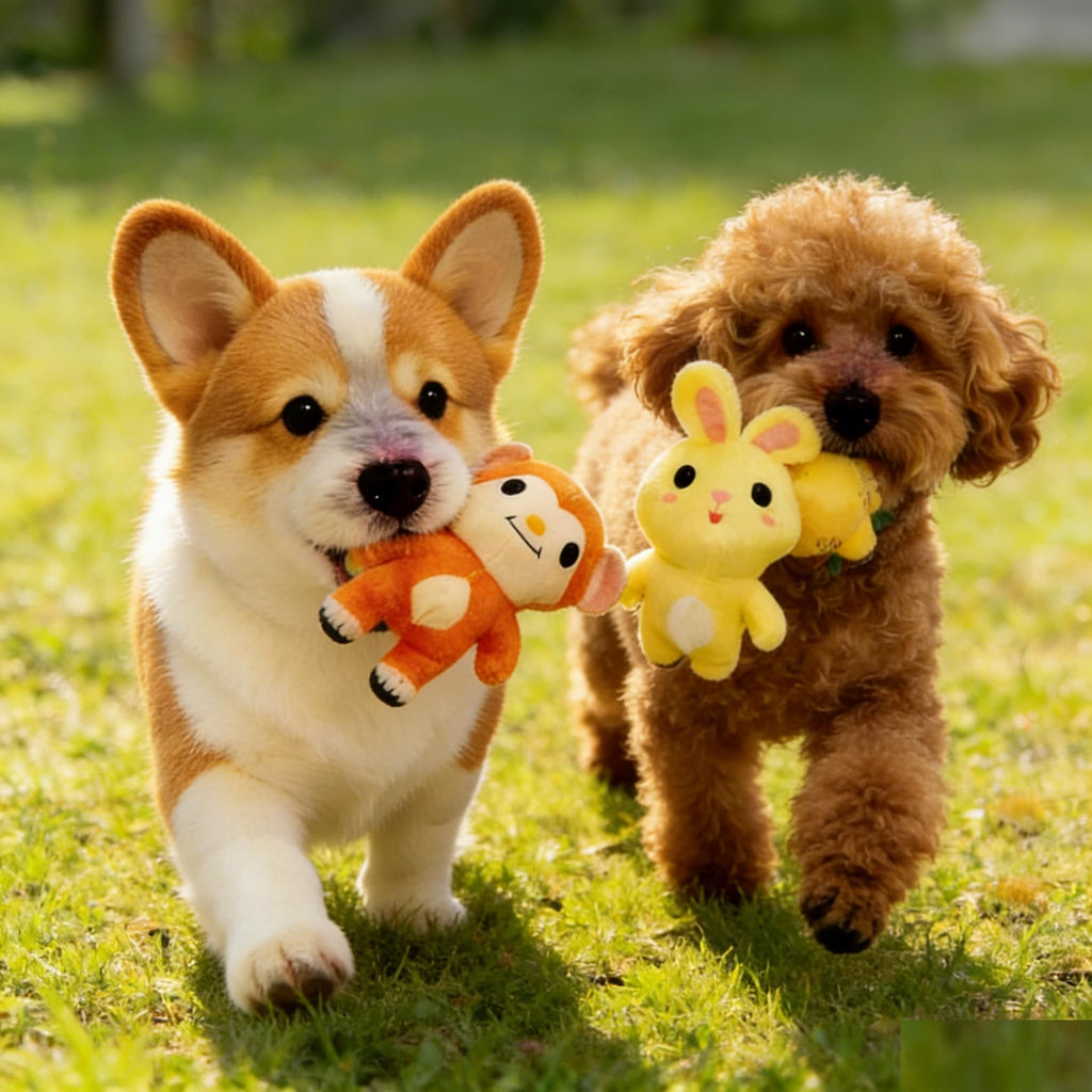 30 Pack Plush Squeaky Dog Toys R3948