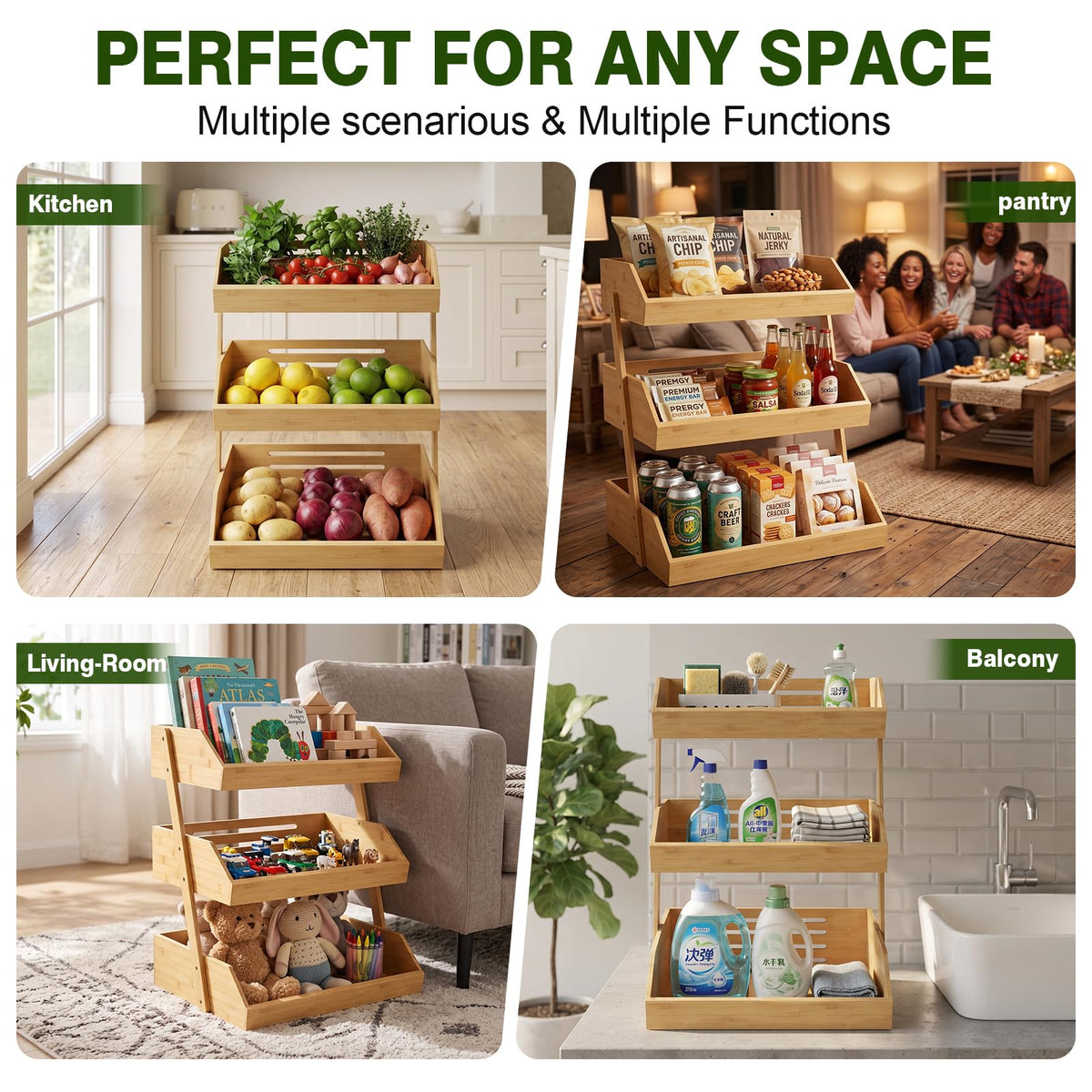 3 Tier Bamboo Fruit Basket Z817631