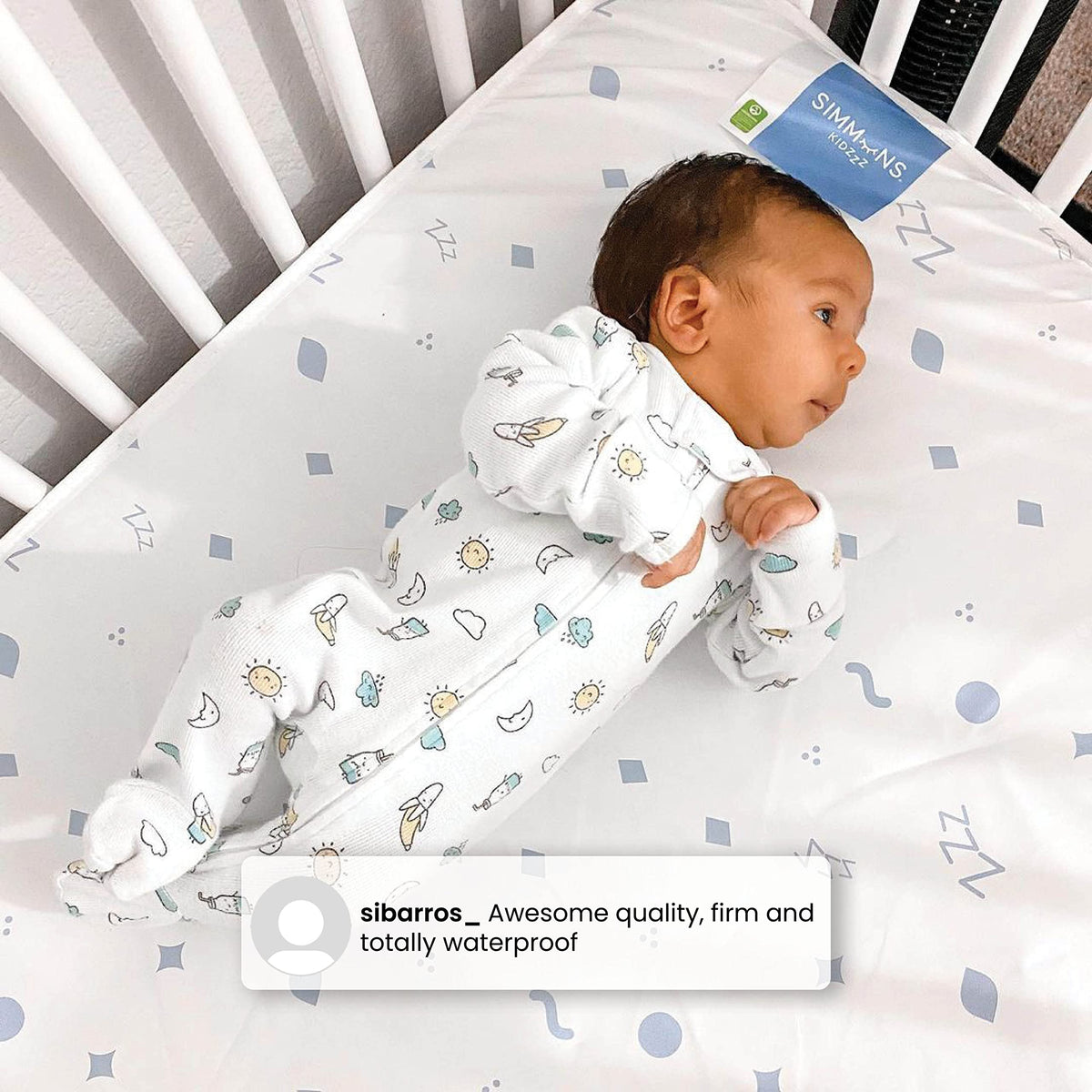 Dual Sided Baby Crib & Toddler Mattress Y216206