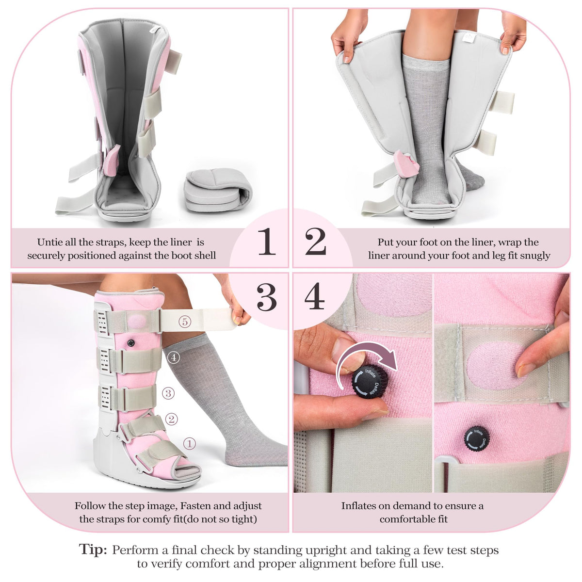 Tall Walking Boot B644182