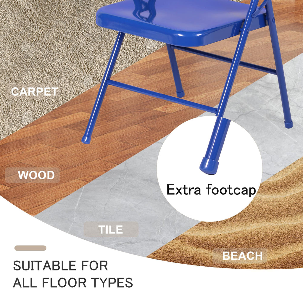 Metal Folding Chairs 4 Pack L45643