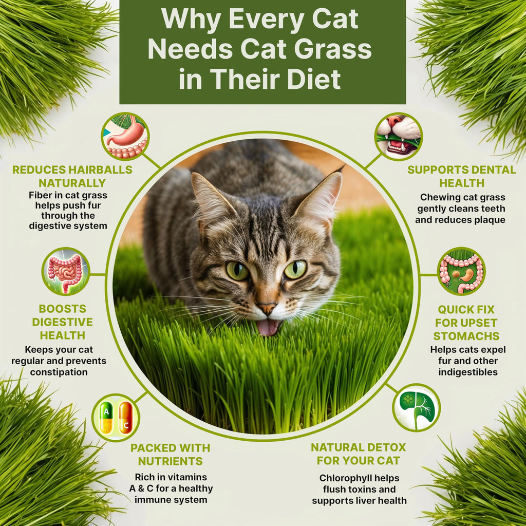 Cat Grass Seeds Mix 16 oz Non-GMO Heirloom U3058