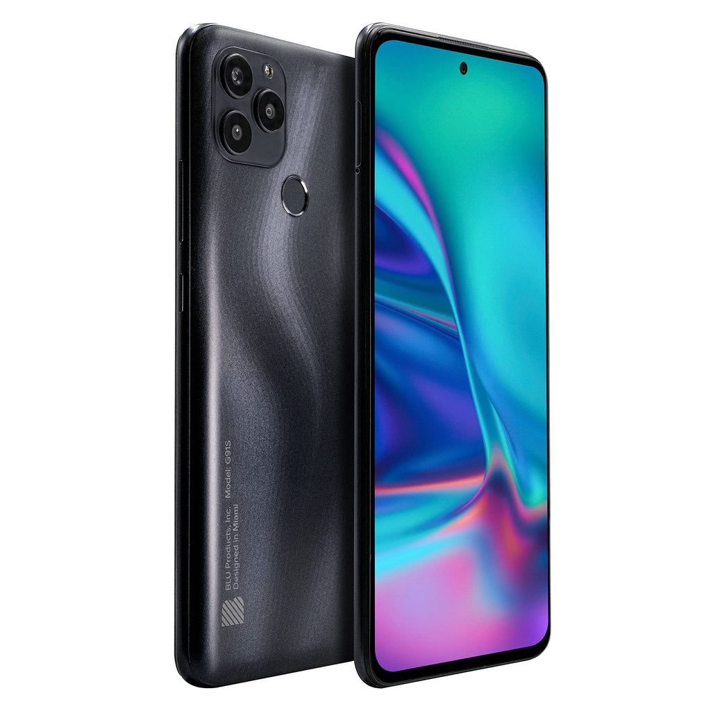 Unlocked 6.8” Full HD+ Display 128GB 48MP Triple Camera Gray Smartphone Z1492