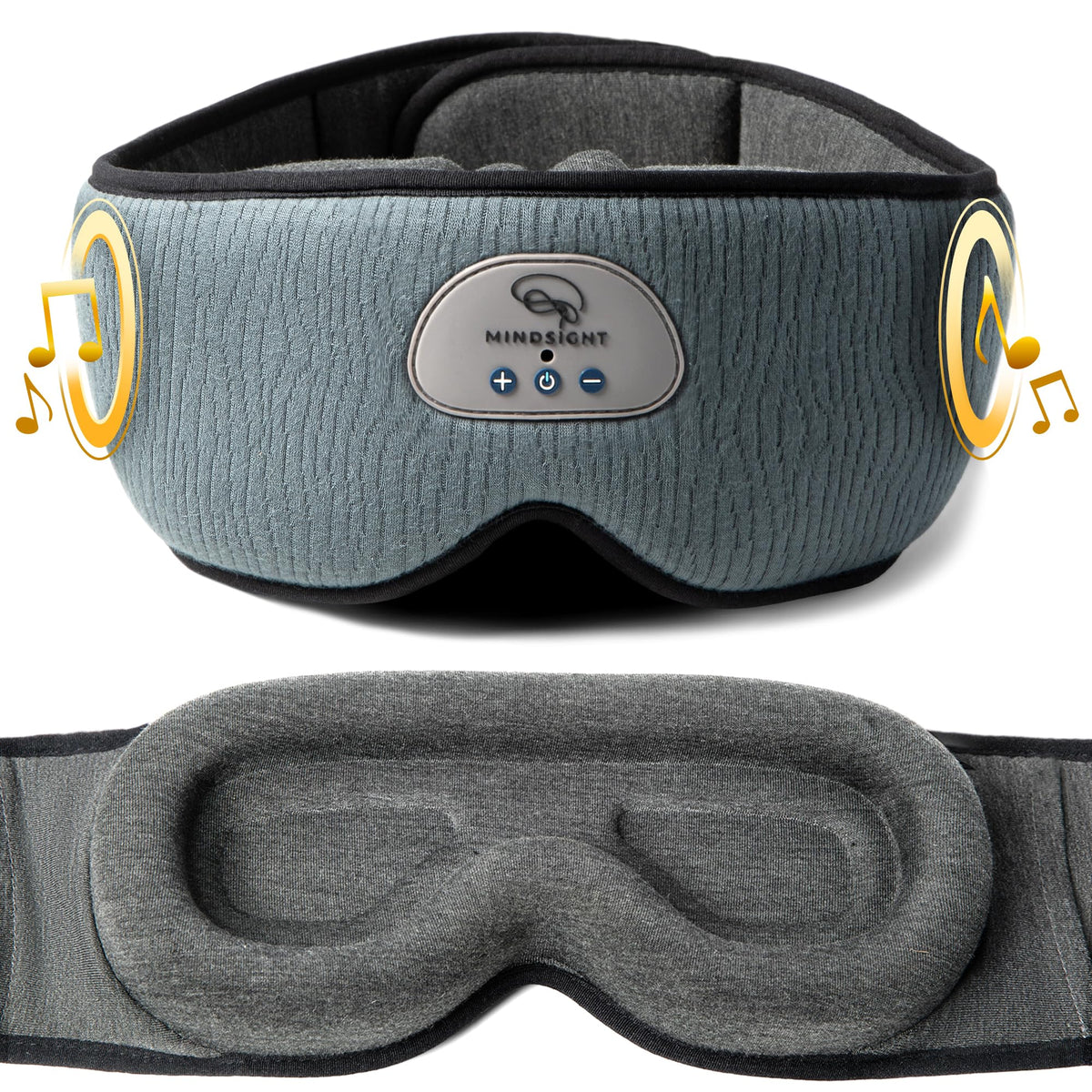 Blackout Sleep Mask with Bluetooth Headphones U225505