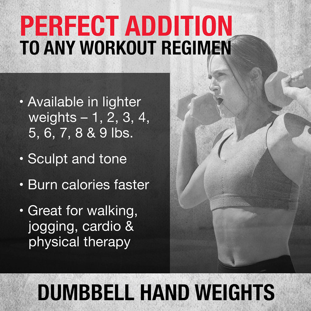 Vinyl Coated Dumbbells Set of 2 N8278