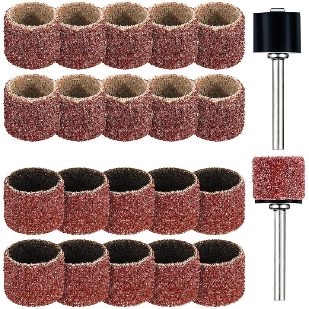22 Pcs Dog Nail Grinder Bands 60 and 100 Grit E12701