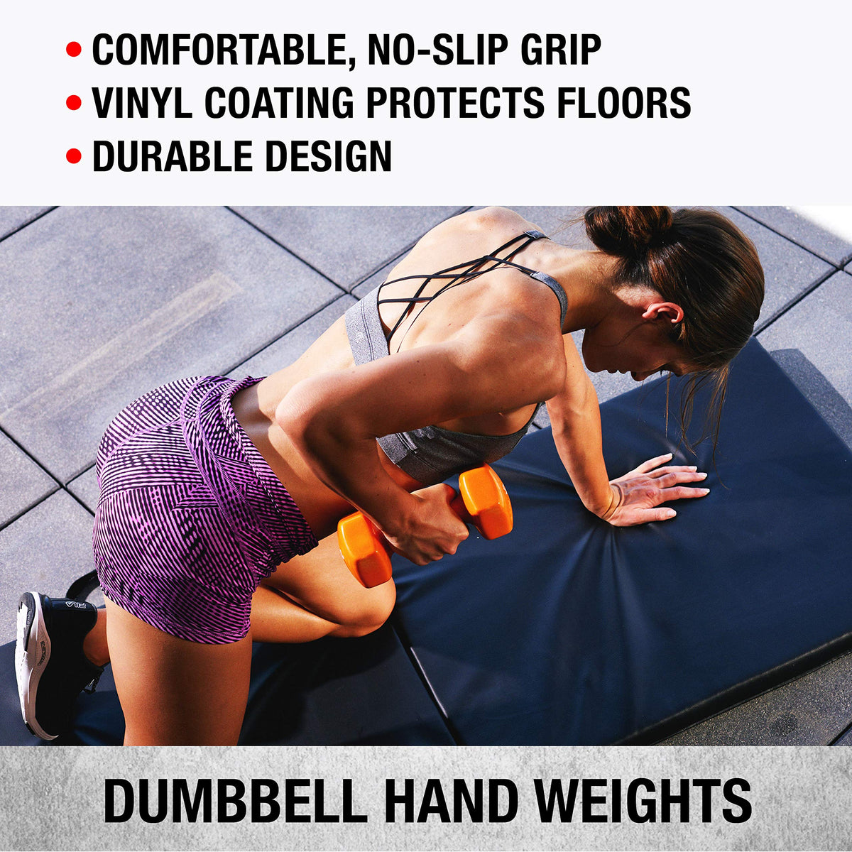 Vinyl Coated Dumbbells Set of 2 N8278