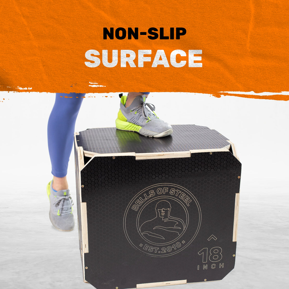 3-in-1 Anti-Slip Wooden Plyo Box J172