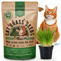 Cat Grass Seeds Mix 16 oz Non-GMO Heirloom U3058