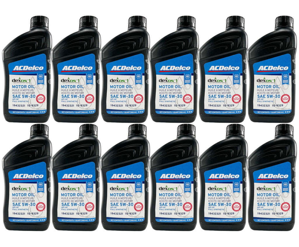 5W-30 Full Synthetic Motor Oil 1 qt Case of 12 O2653
