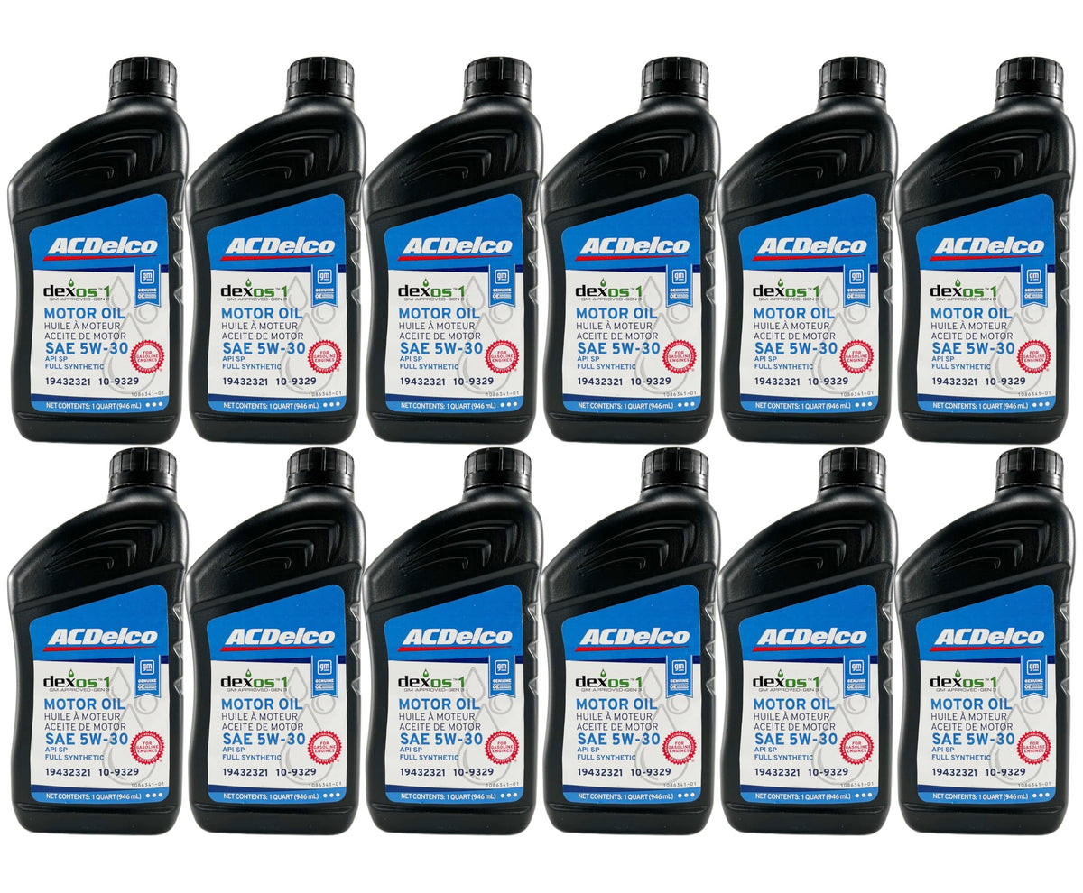 5W-30 Full Synthetic Motor Oil 1 qt Case of 12 O2653