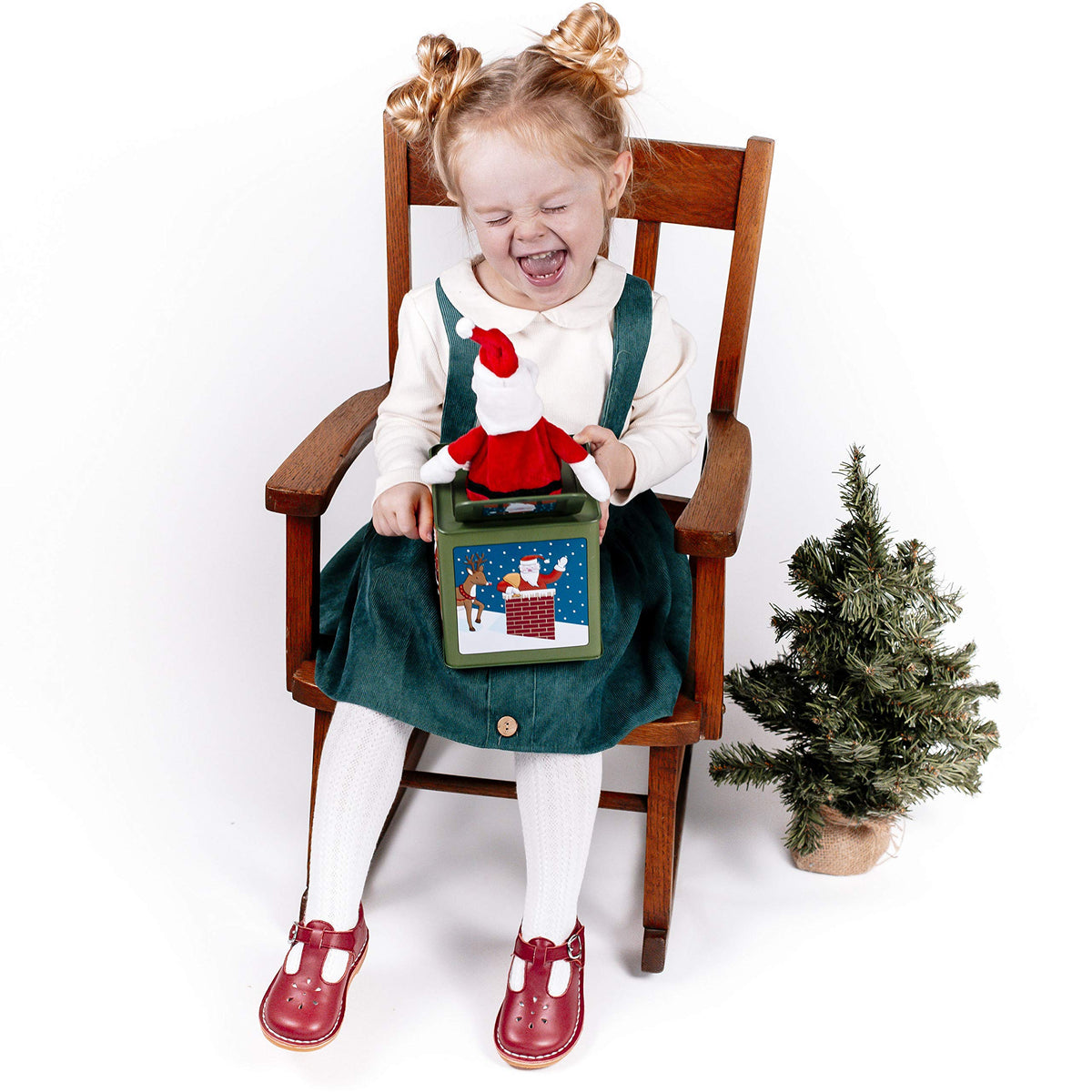 Plush Santa Claus Jack in The Box Toy X761